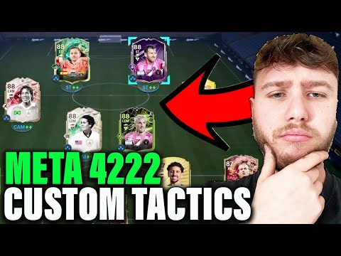Best 4222 META Formation and Custom Tactics in FC 26! 🔥 The NEW Meta?