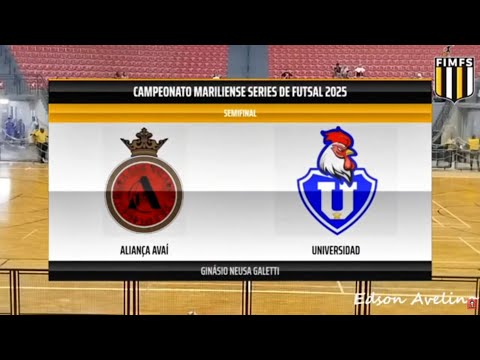 Universidad Pompeia (4)1 x 1(3) Aliança FC Avaí • SEMIFINAL • MARILIENSE SERIES 2025 (JOGO COMPLETO)