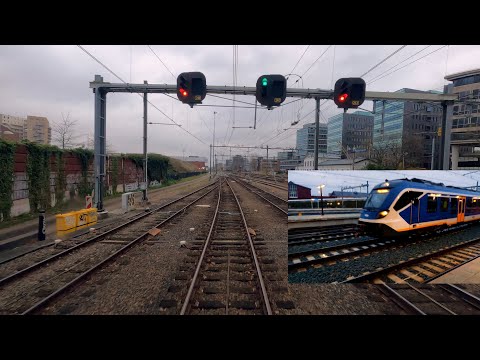 Spotter, empty ride and antique train! Amersfoort - Zwolle CABVIEW HOLLAND 21nov 2020