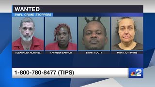 Fugitive Friday: Suspects wanted by Southwest Florida Crime Stoppers on April 19, 2024