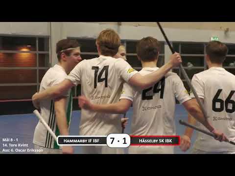 JAS HJ18 kvalspel 1:1 Hammarby IF IBF - Hässelby SK IBK