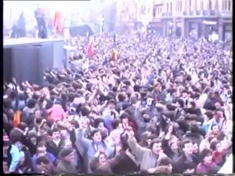 Revolutia Romana 1989 de la TIMISOARA filmat OLAR GHEORGHE zis GHITA OLARU