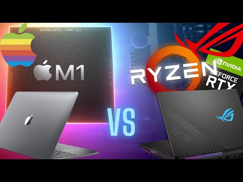 Which is better?? | Apple M1 Macbook Pro vs Asus Rog Strix G15!!