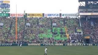 2014/03/25　第８６回選抜高校野球　大島応援団