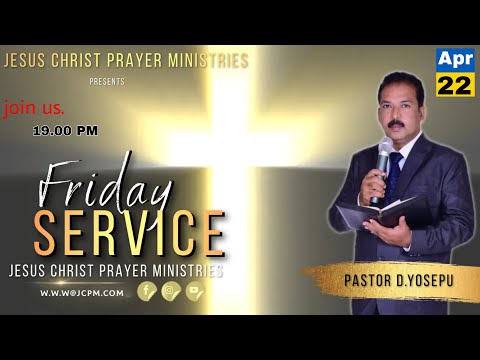 FRIDAY SERVICE_ | 22/04/2022 | Christian Message Live Today  | JCP MINISTRIES