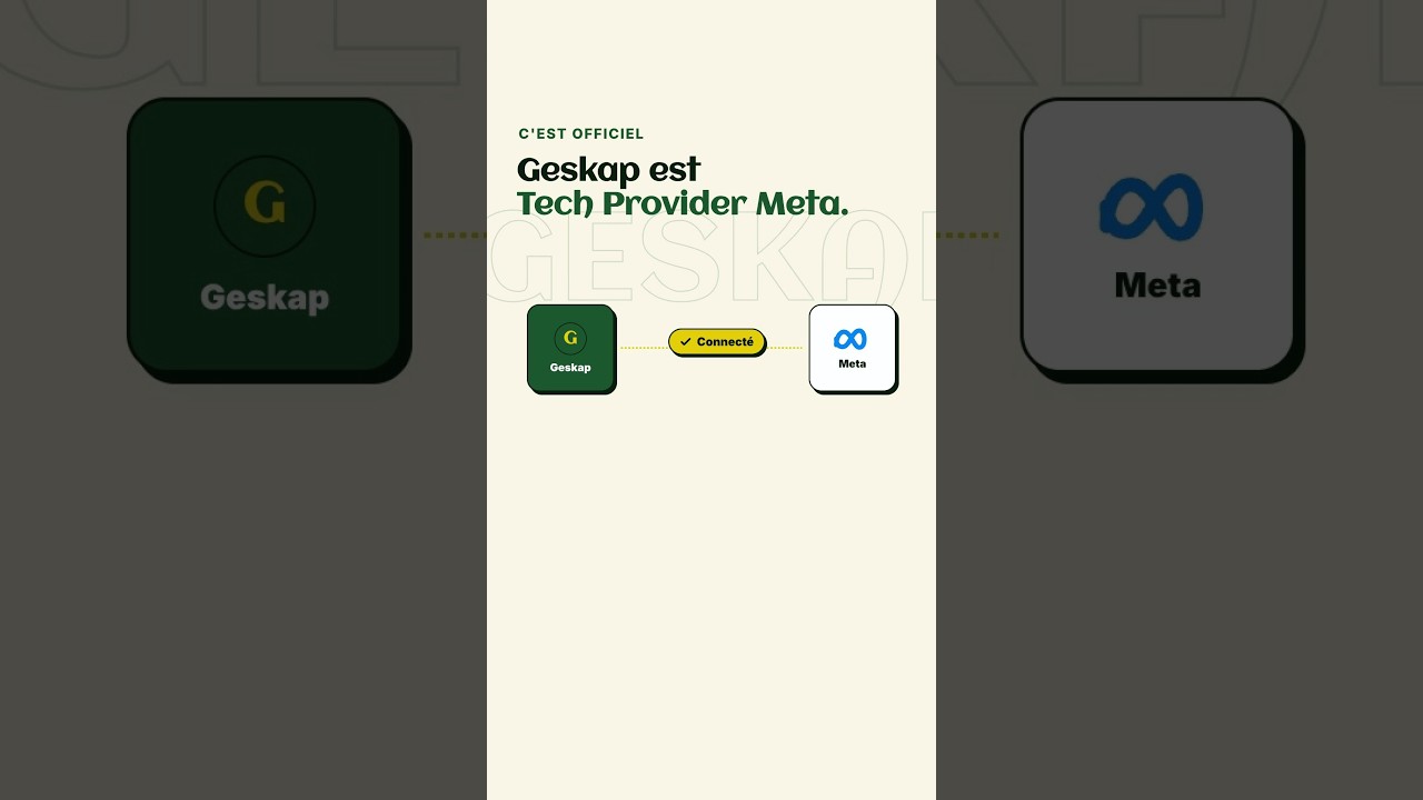 Geskap est Tech Provider Meta