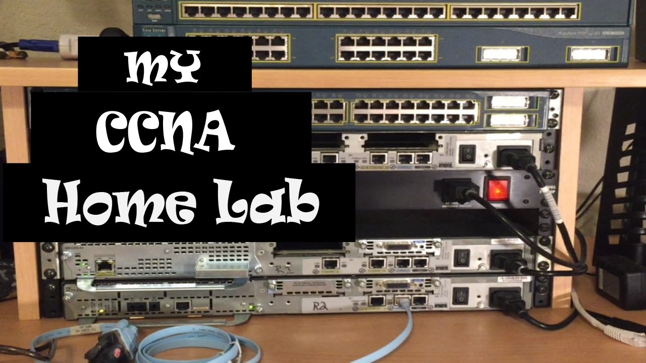 My CCNA CCNP Home Lab!! Cost $105