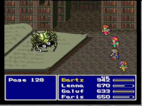 FFVPG Walkthrough: Part 26 - Library of Ancients Part 1 - Learning Blue Magic