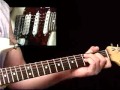 Rhythm Guitar Lessons Funk Pattern 1 Rhythmology