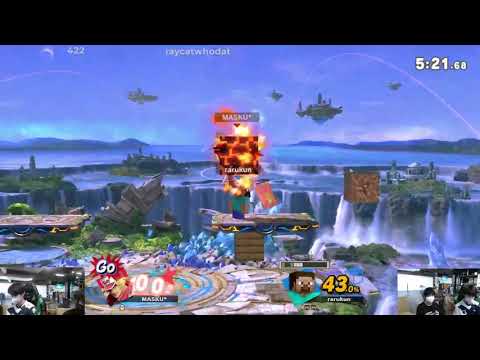 Riddles (Terry テリー , Kazuya カズヤ) vs. Acola / あcola (Steve スティーブ) - Gimvitational Friendlies - Part 6