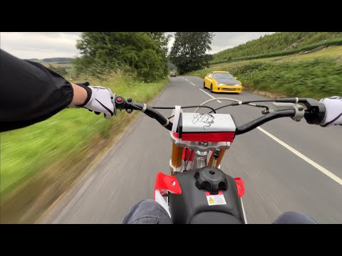 Ripping Some New Trails On The WPB 140cc | POV 4K