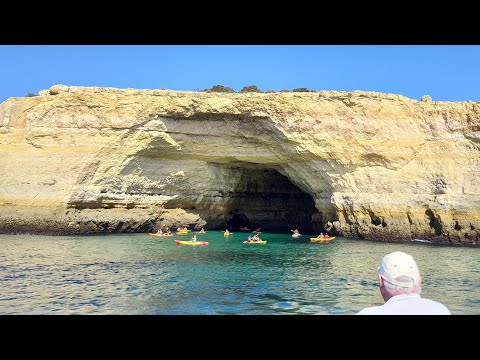 Albufeira Algarve Boat Trip [5K ULTRA HD]🚢 Portugal 🇵🇹
