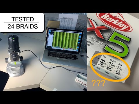 Tested | 20lb Braided Lines, 24 Types Available in Australia