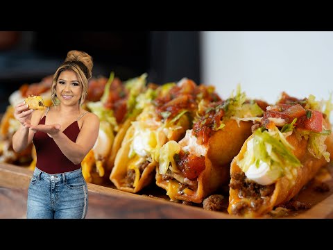 These CHEESY BEEFY CRUNCHY TACOS Will Be The ONLY Ones You Will CRAVE From Now ON