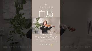 Download lagu 「白鳥」サン=サーンス-Saint-Saëns:The Swan (Le Cygne) -AiVIOLIN-#shorts mp3