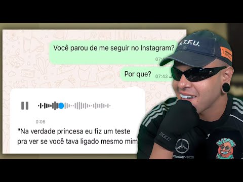 audios of needy men in a woman's DM