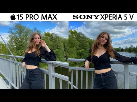 iPhone 15 Pro Max vs Sony Xperia 5 V Camera Test