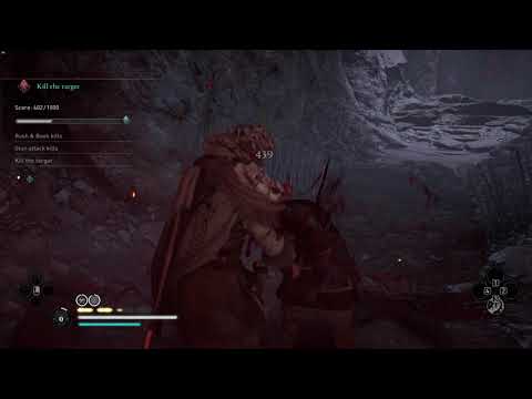 Odin Mine Hideout Bear Mastery Challenge, Gold : Assassins Creed Valhalla