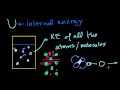 First Law of Thermodynamics/ Internal Energy Video Tutorial