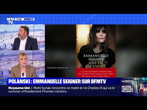 Roman Polanski: Emmanuelle Seigner s'exprime sur BFMTV