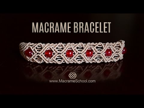 Spiral Macrame Patterns DIY Macrame Spiral Bracelets