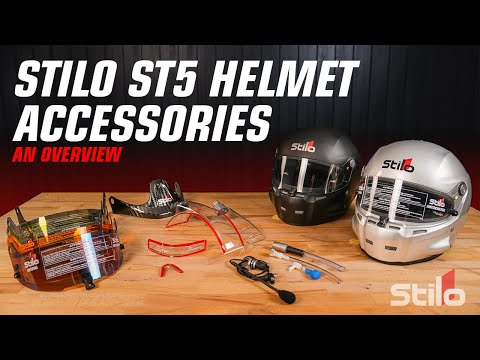 Stilo ST5 GT Helmet Accessories: Elevate Your Racing Experience