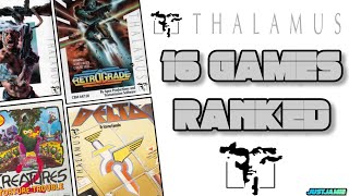 Thalamus Commodore 64 Games in Order of Greatness #c64 #commodore64 #c64games