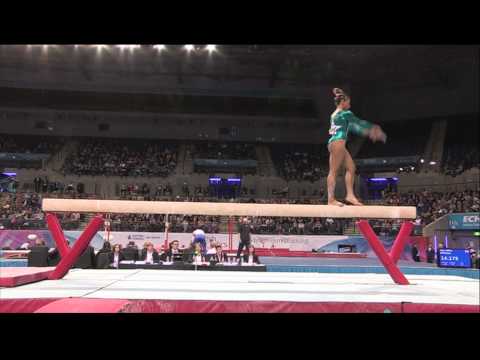 Rebecca Downie - Beam - British Championships 2012 - Apparatus Finals