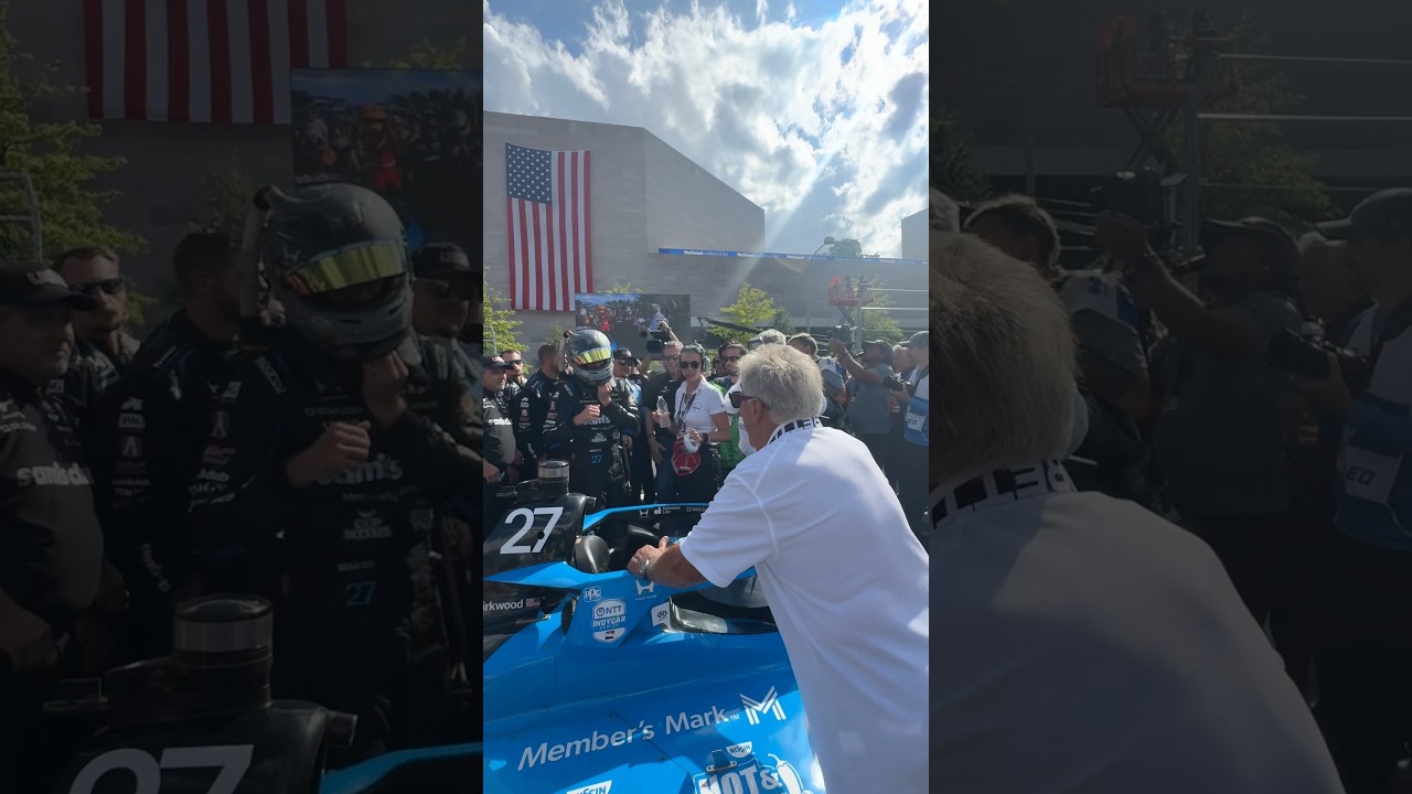 Click to watch the video “Mario Andretti witnessing history at the Freedom 250 🏆🇺🇸”