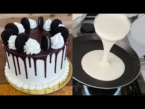 forno laan keeg fudud 😱 no oven cake recipe