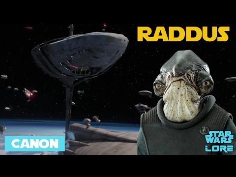 History of Admiral Raddus - Star Wars Lore