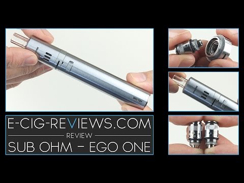 SUB OHM VAPING...WITH AN EGO!? - REVIEW OF THE EGO ONE
