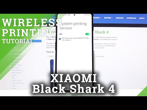 How to Connect Printer to XIAOMI Black Shark 4 - Wireless Printing