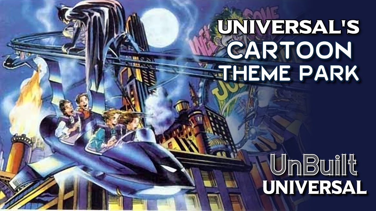 Universal’s Cartoon World - Islands of Adventure Origins - UnBuilt Universal