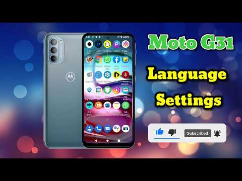 How To Set Language in Moto G31,How To Change Language in Moto G31, Language Setting in Motorola G31