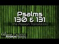 Psalms 130 & 131 (Passion Translation) *with ORIGINAL music | Grace Fallout Scripture Reading | SR5