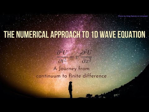 Solving 1d Wave Equation Python