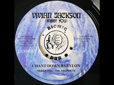Chant Down Babylon - Yabby You
