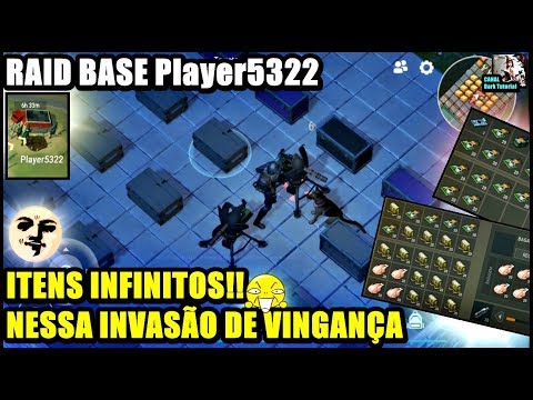● INFINITE ITEMS IN THIS REVENGE INVASION 😱 RAID BASE Player5322 👁 Last Day On Earth