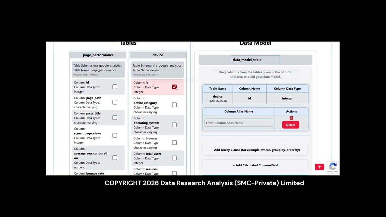Data Research Analysis Marketing Intelligence Platform demo video