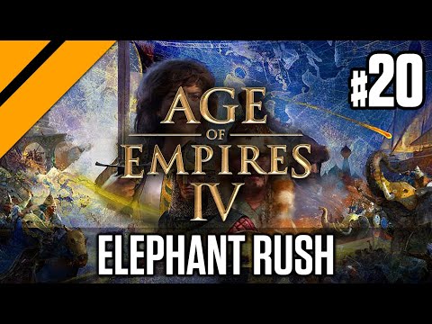AoE4 Viewer Requested Strategy - Delhi Elephant Rushing