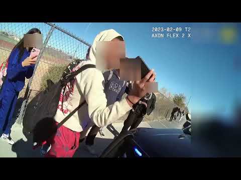 VIDEO: Clark County School District releases body camera footage of incident at Durango HS