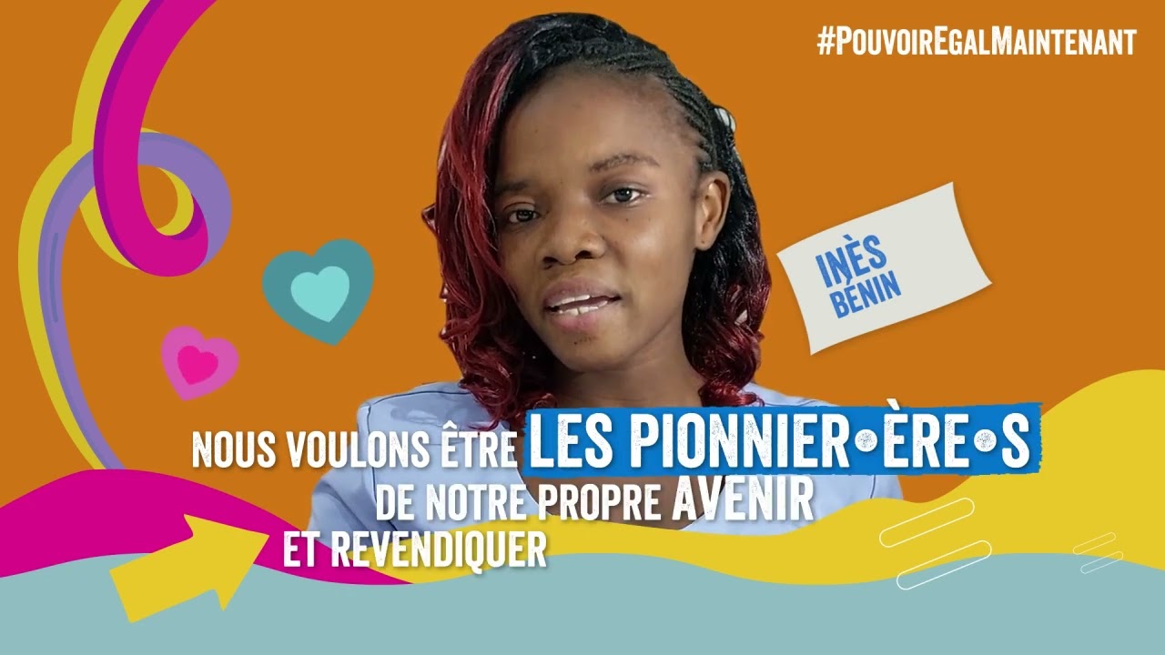 Manifeste de la Jeunesse - Pouvoir egal maintenant
