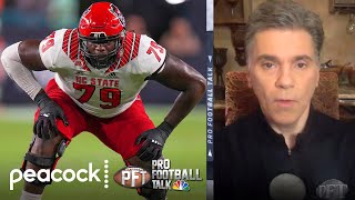 Panthers run to Ickey Ekwonu over QB with 6th overall pick | Pro Football Talk | NBC Sports
