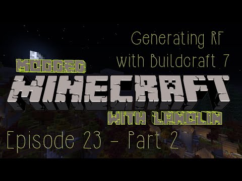 Modded Minecraft 1.7.10: S01E23 - Refining Oil for Power with Buildcraft 7 Part 2