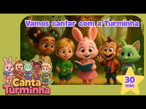 🎶🎵 Coletânea de Musicas Infantis Canta Turminha Vol. 2 | Música Infantil | Video Infantil🐱🎶🌲🏕️