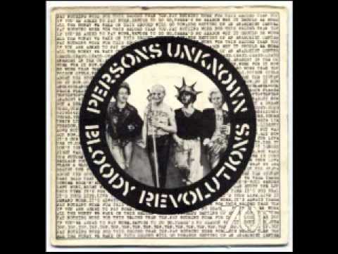 Poison Girls - Persons Unknown