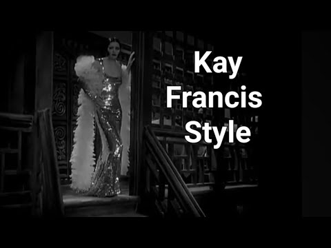Kay Francis: Her Style in Classic Movies