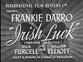 Irish Luck 1939 Action Adventure Comedy