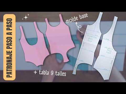 Diy BODYSUIT PATTERN MAKING ✂️📐 | Mis Moldes 🧡